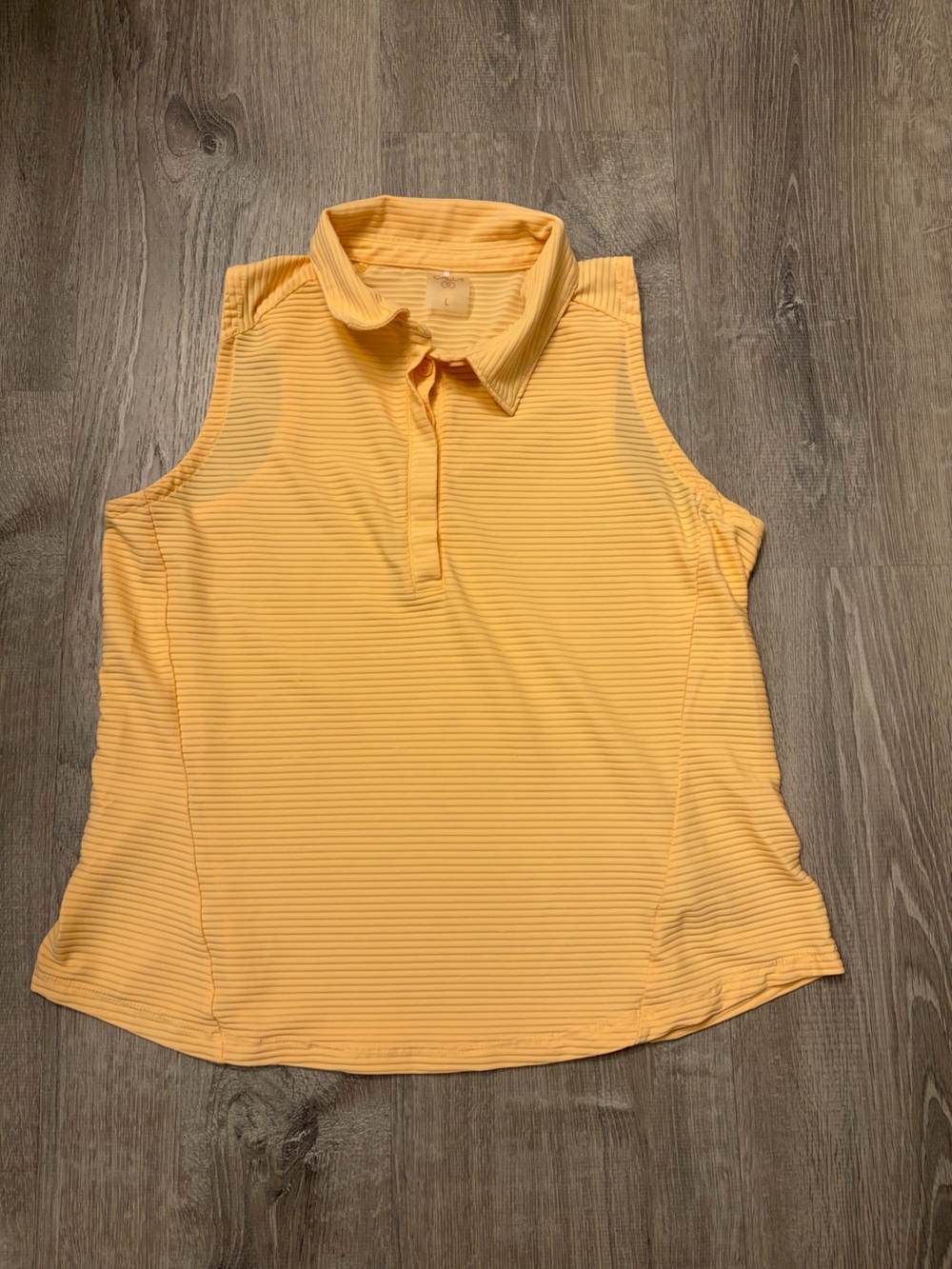 Women's CALIA Golf Renew Sleeveless Golf Polo- Size Large- Pre-owned